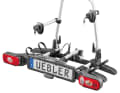 Uebler X21 Nano The Uebler is very compact and light (13 kilos), but somewhat more expensive. In return, it has a high-quality finish. 2.4 inch wide tyres just fit into the rails. Price: available online for around 520 euros.
