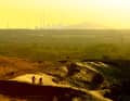 Beautiful views: At 102 metres, the Hoheward spoil tip is one of the highest piles of rubble in the Ruhr region.