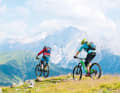 Typical Dolomites, typical Val di Fassa: the view of the pale rocks is always gigantic.