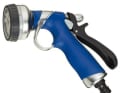 LUX sprayer with 8 functions: With eight functions ranging from spray mist to a powerful water jet, the LUX sprayer easily takes on the battle against mud. It's worth spending a few euros more for the robust aluminium construction. Costs 13.99 euros in DIY stores.