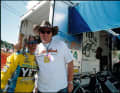 The Yeti team around Missy Giove, Myles Rockwell and Jimmy Deaton was considered the wildest squad in the World Cup - but also the most successful. Company boss John Parker was always present at the races. He loved the atmosphere in the paddock and was always available for small talk.