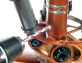 (2) Drilling Place a six-point drill bit on the centre punch and drill a hole in the seat tube. ATTENTION: Drilling into the frame will invalidate the warranty!