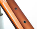(2) Caution Do not enlarge the existing hole when drilling out the defective rivet, otherwise the new rivet will not hold.