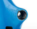 (5) Alternatively If you do not have the special tool, you can knock the bearings out of the frame with a chisel or other driver if necessary.