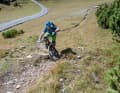 Use the trail and see it as a challenge to improve your riding technique.

 Reason number two: 2. every biker knows that only narrow single trails guarantee full trail enjoyment and allow the trail to shine visually.