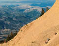 The enduro trail down from the Montagne de Lure: Locals have carved a fun trail into the rock here at an altitude of 1000 metres.