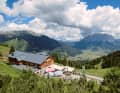 At the Wolfratshauser Hütte, landlord Werner cooks regional and exotic dishes to a high standard.