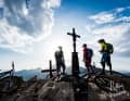 Punta Chaligne (2608 m): From the highest point of the Mont-Fallère circuit, it's all downhill all the way to Aosta. A rush with almost 2000 metres of altitude.