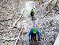 Abenteuer: Winterliche Bike-Tour mit Biwak im Wald: BIKE-Autor Gunnar Fehlau wagte ein besonderes Abenteuer mit Sohn Oskar.