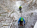 Adventure: Winter bike tour with bivouac in the forest: BIKE author Gunnar Fehlau ventured on a special adventure with his son Oskar.