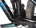 The only carbon frame in the test comes from Cube. C:62 characterises the frames with cheaper carbon fibres and a higher resin content. In terms of weight, however, the frame can easily keep the aluminium competition at bay.