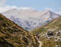 Just a few more metres and the highlight is reached. But after the Passo Trela, another highlight follows in the form of the kilometre-long flow trail to Livigno.