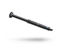 The Koryak dropper post from PRO, Shimano's component brand, focuses on the core business with its 150 millimetre stroke: trail bikers. As with Bontrager Line-Elite, the large diameter of 34.9 millimetres should provide more durability. We do not yet have a price, but Pro components are usually relatively affordable. A cross-country seatpost is also being planned. It will be called Tharsis and will weigh 415 grams with a considerable stroke of 100 millimetres.