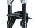 Manitou is also sending a lightweight trail fork into the race. The trail version of the R7 offers 120 millimetres of travel and weighs 1648 grams. Cost: 903 euros for the top-of-the-range version. A lighter race version with 100 millimetres of travel is also available.