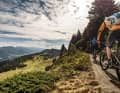 Panoramaweg durch die Crêtes de la Molière. Er führt am Ende zum fünf Kilometer langen Abfahrts-Trail nach Autrans hinunter (Tour 3).