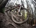 The DM course in Obergessertshausen turned into a muddy track, especially the sections in the forest.