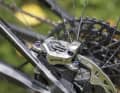The XTR brakes in the trail version were fitted with tuning bolts.