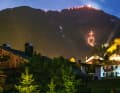 Sonnwendfeuer im Villgratental. Jedes Jahr im Juni ein beeindruckendes Erlebnis.