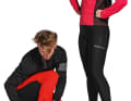 MEN: GONSO Valaff and Odeon | WOMEN: SHIMANO W's Kaede Wind Jacket and W's Winter Tights