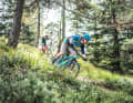 Unser Test zog sich diesmal über einen längeren Zeitraum. Gefahren wurden die Bikes zunächst in den Alpen und später noch einmal im direkten Vergleich in Rheinland-Pfalz.