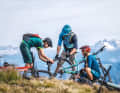 The new trail bikes climb so well that you'll want to set off on a tour across the Alps right away.