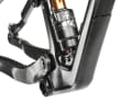 The down tube protection is also hand-laminated in Germany and is bonded on the back with a thick, additional damping film.
additional damping film.