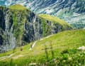 Fast schon Flow am Grand Col Ferret (2. Etappe).