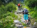 Fenêtre d'Arpette - the big uphill suffering right after the start.