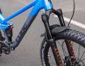 The Manitou Machete Junit fork comes with a matching mudguard.