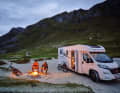 Norway is a paradise for campers: the Everyman's Right allows overnight stays in the great outdoors.