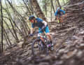 However, the Wilier doesn't stand a chance against the travel and geometry of the down-country bikes, even with a dropper post.