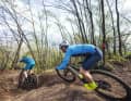 Without the dropper post, the Trek loses out in the downhill classification.