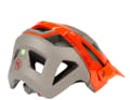 The low-slung back of the helmet shell is designed to protect the head and is a characteristic of an all-mountain and enduro helmet.