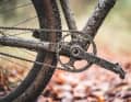 The chainrings made of hardened blade steel last a long time, even under the winter bombardment of mud.  