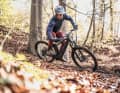 Off through the bend: If you want to be fast downhill, you have to take bends on the move. Tyre grip is a key skill here.