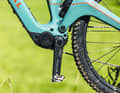 With the F60-S1, Forestal is sending a compact and lightweight drive unit into the race. The motor was developed together with Bafang. Weight: 2.03 kg (EMTB lab measurement), torque: 60 Nm (manufacturer's specification).