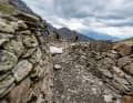 At the top of the Montozzo ridge, salvation awaits: past the trenches from the First World War, you look south towards the rocky bastion of the Adamello massif and, of course, the image of an alpine super trail that nestles into every bump in the terrain on the other side of the valley.