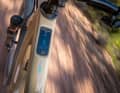 The TQ display is nicely integrated into the top tube and is easy to read even while riding.