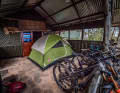 There is only one accommodation in the Burera region - on an island in the middle of the lake. 