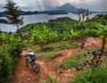 1 You should avoid the afternoon thunderstorms, as rain turns the trails into sticky mud slides. 