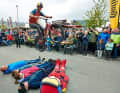 The BIKE Festival provides an entertaining framework for the marathon.