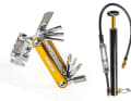 A pump and mini-tool are an absolute must for touring bikers. We have scrutinised the latest concepts.