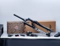 The Rockshox Flight Attendant upgrade kit includes fork, shock, fender, pedalling sensor, two batteries and a battery charger. 