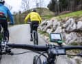 We measure the range of the bikes according to fixed parameters on a test climb that is always the same in practice. 