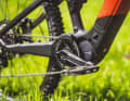 Shimano's EP8 provides the propulsion for Rotwild's new E-MTB. 