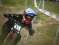 Competition in the blood: Casey Brown at the downhill race on home soil, Crankworx New Zealand
