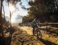 The Punta Ala tour is long and ends at Cala Violina beach. A perfect place for an after-ride beer! 