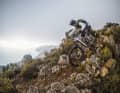 You have to be able to ride the trails themselves. Some sections are definitely not for hardtails. 