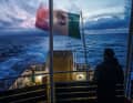 The ferry journey from Orbetello to Giglio takes an hour. Including an extremely narrow harbour entrance. 