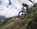 Nach ihrem Sturz und Ausfall bei der Downhill-WM 2020 bekommt die Österreicherin eine zweite Chance, Gold vor heimischem Publikum zu holen.